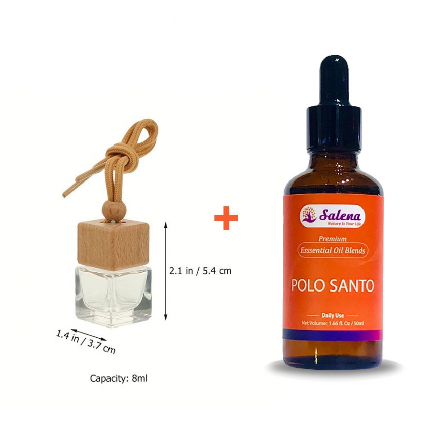 Tinh Dau Treo Xe Oto Salena Huong Go Polo Santo