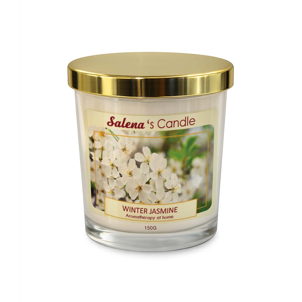 Nến Thơm Winter Jasmine 150g Salena