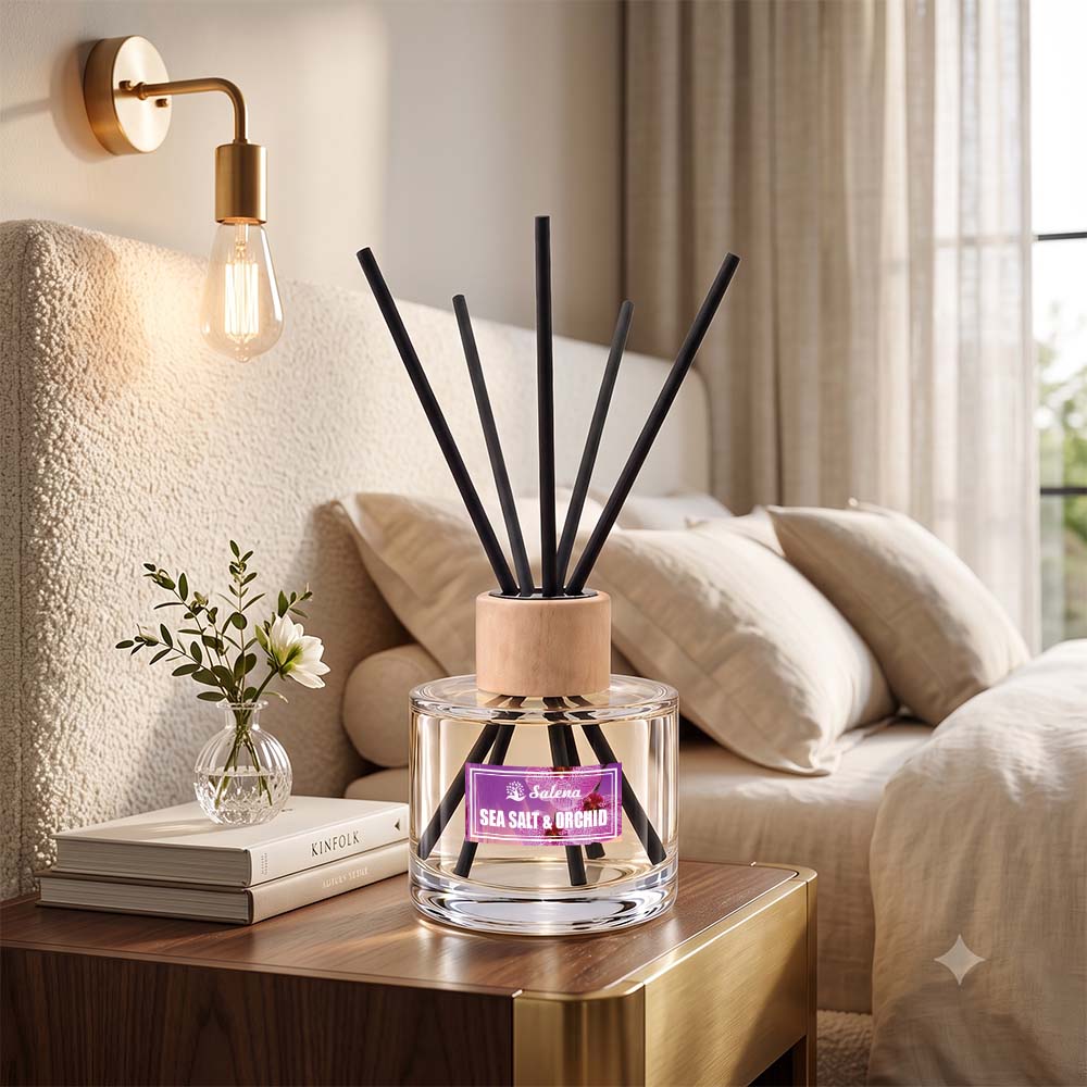 Tinh Dầu Tán Hương Hoa Lan Muối Biển – Sea Salt & Orchid